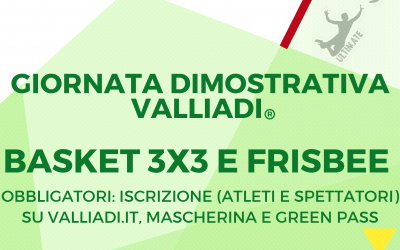 Dimostrazioni Valliadi® Estate 2021